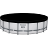Каркасный бассейн BESTWAY STEEL PRO MAX 561FJ 549x132 см, 26000 л, фильтр-насос 5678 л\ч, лестница, тент 561FJ BW